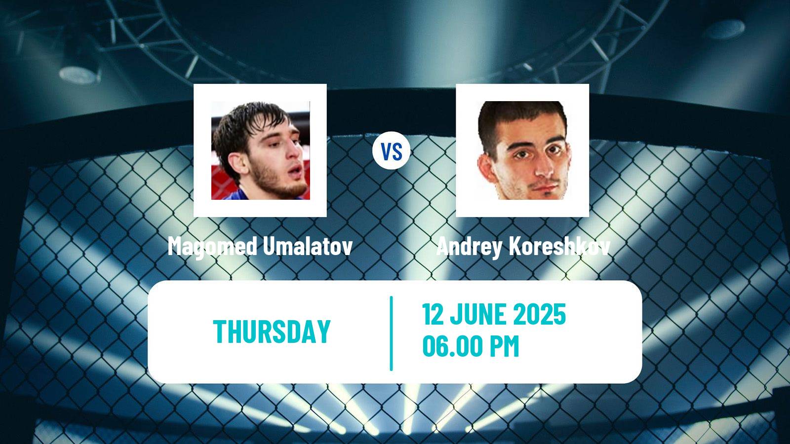 MMA Welterweight Pfl Men Magomed Umalatov - Andrey Koreshkov