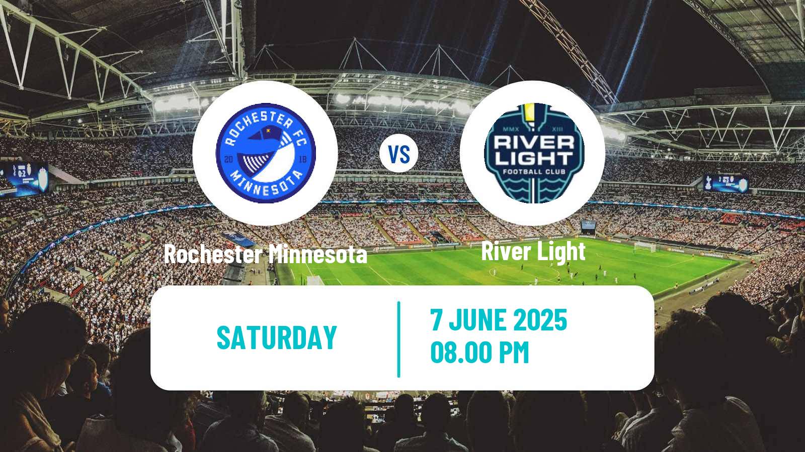 Soccer USL League Two Rochester Minnesota - River Light
