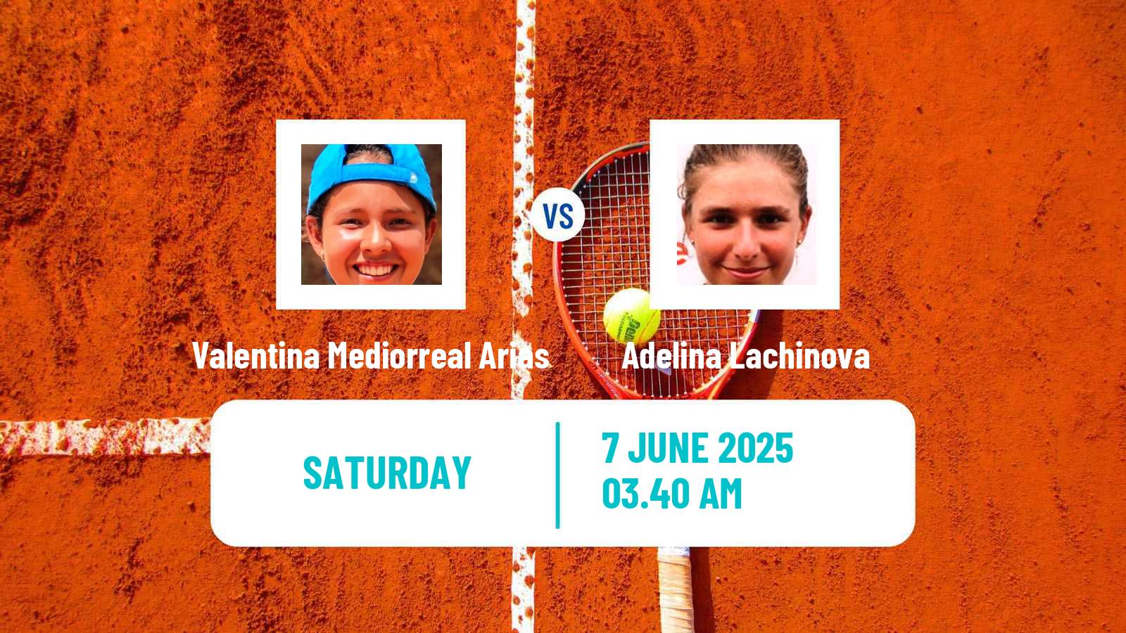Tennis ITF W15 Kayseri 2 Women Valentina Mediorreal Arias - Adelina Lachinova