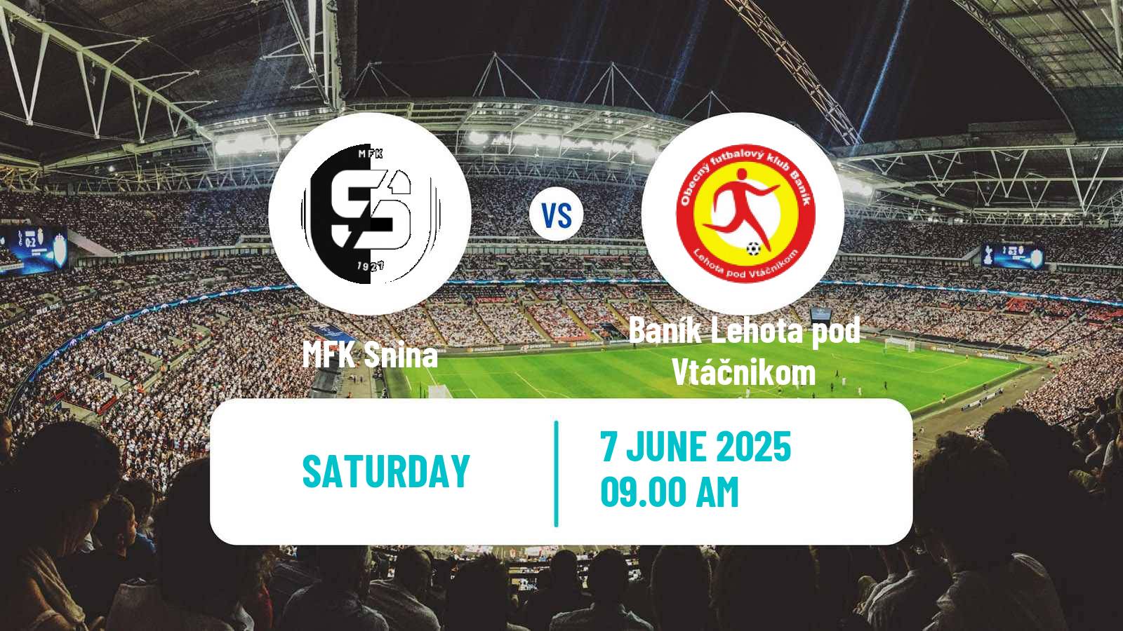Soccer Slovak 3 Liga Promotion Play Offs Snina - Baník Lehota pod Vtáčnikom
