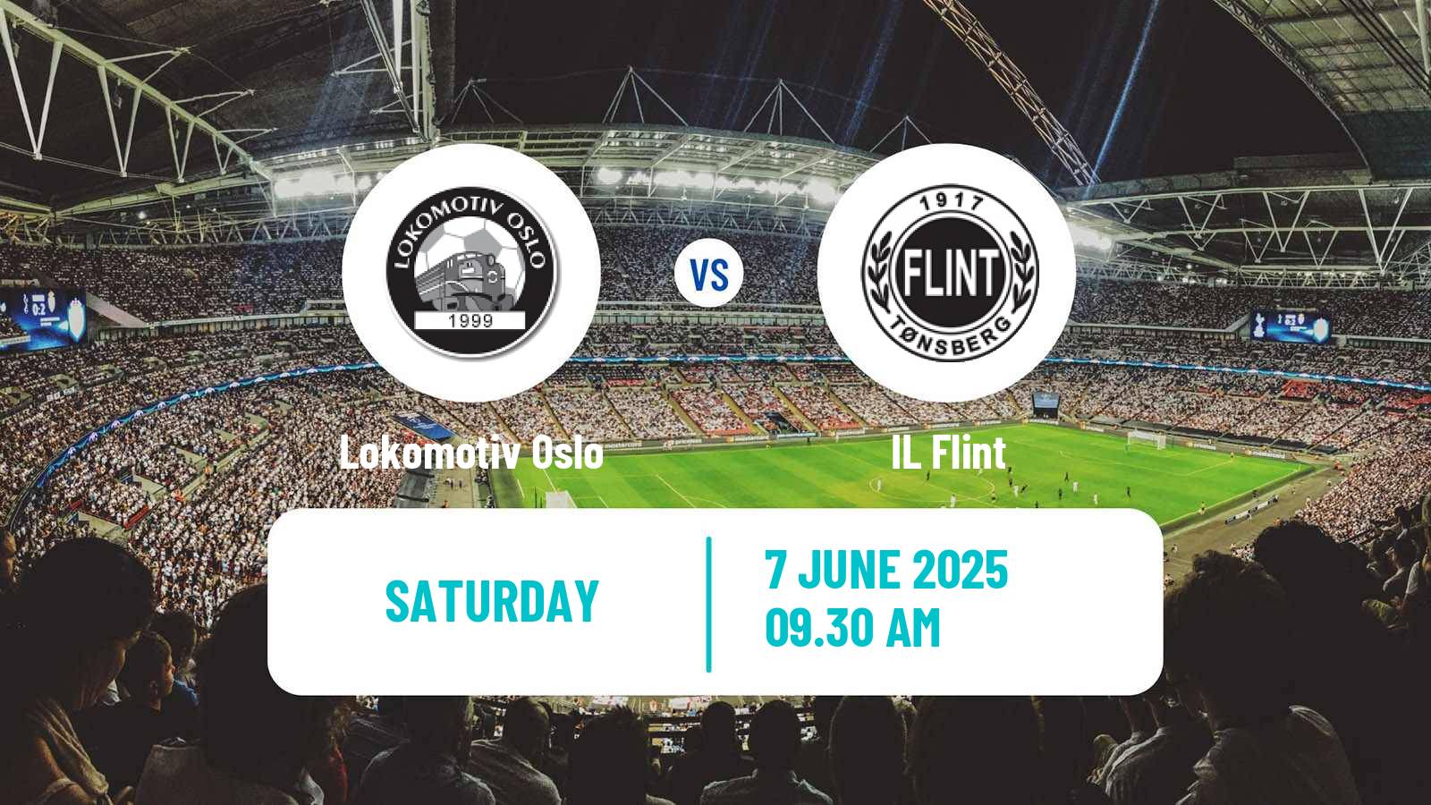 Football Norwegian Division 3 - Group 6 Lokomotiv Oslo - Flint