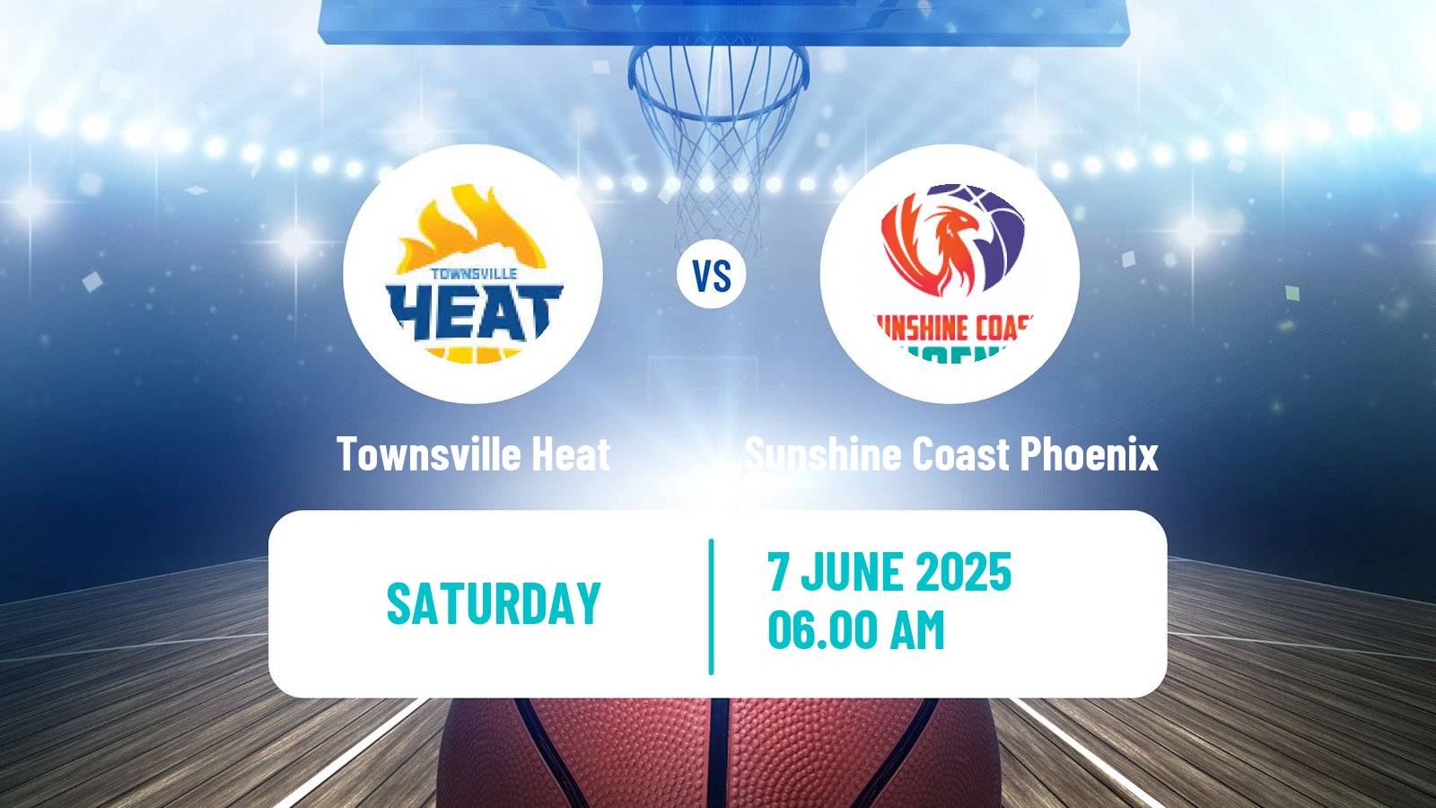 Basketball Australian NBL1 North Townsville Heat - Sunshine Coast Phoenix