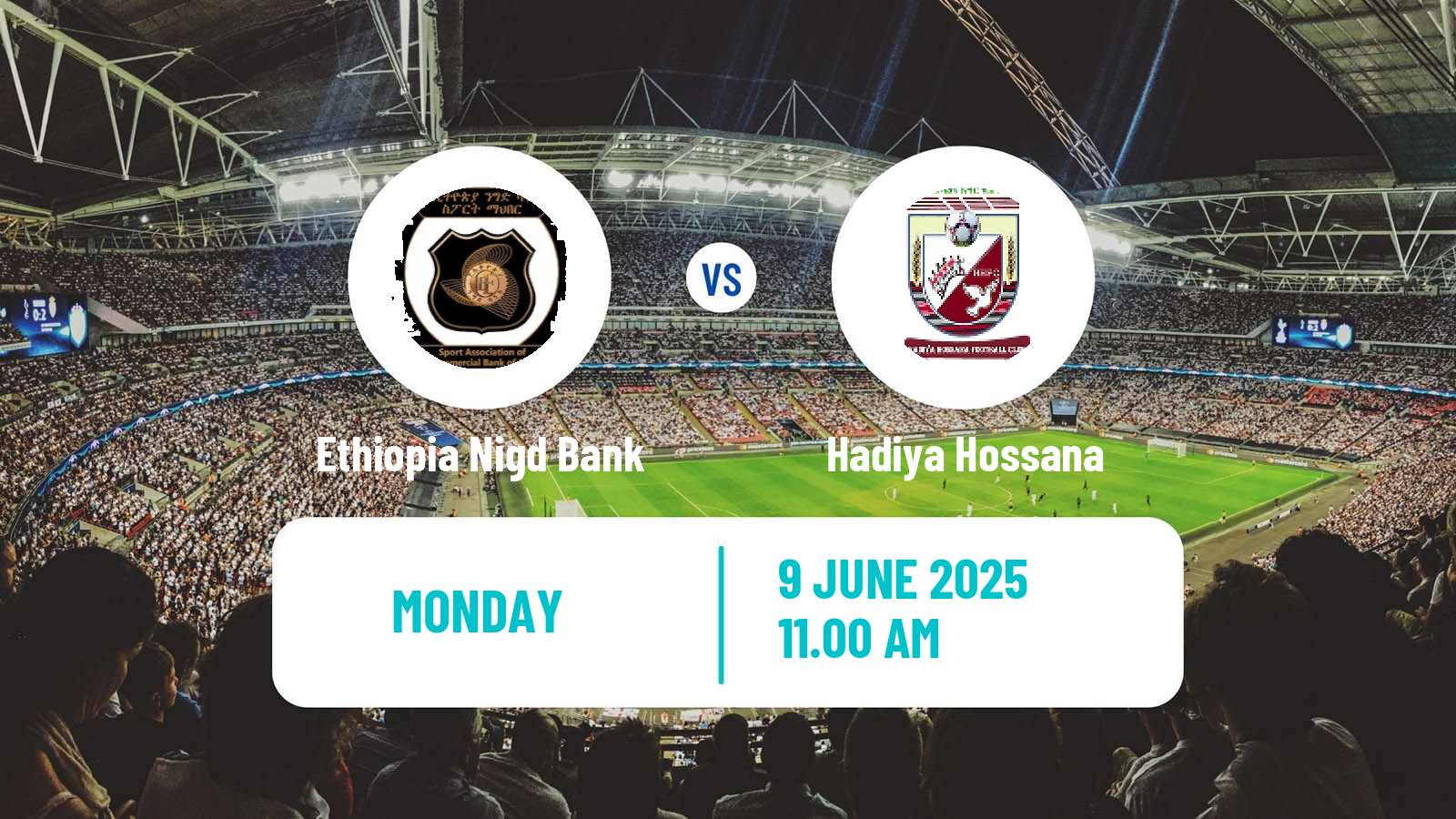 Soccer Ethiopian Premier League Ethiopia Nigd Bank - Hadiya Hossana