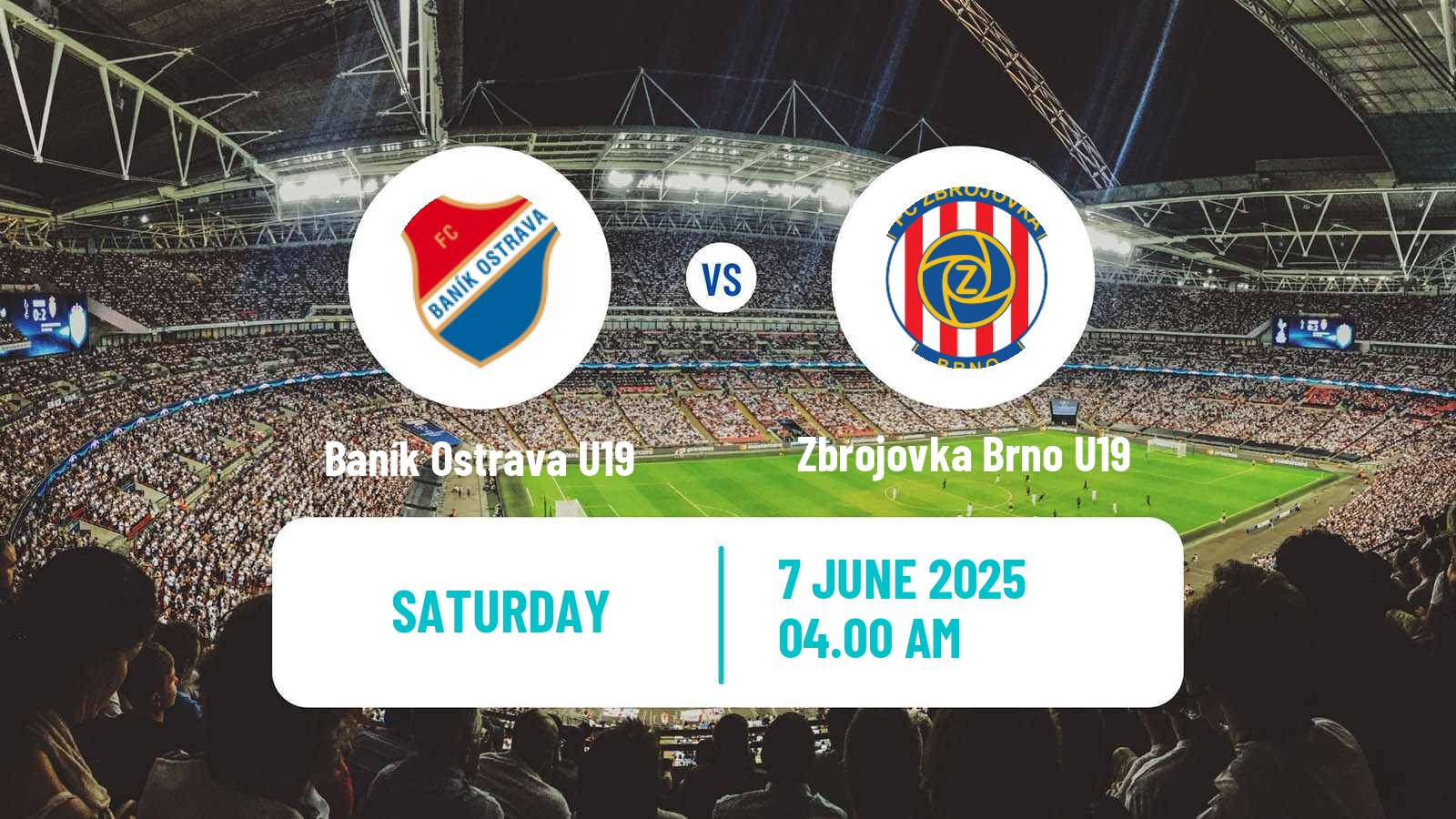 Soccer Czech U19 League Baník Ostrava U19 - Zbrojovka Brno U19