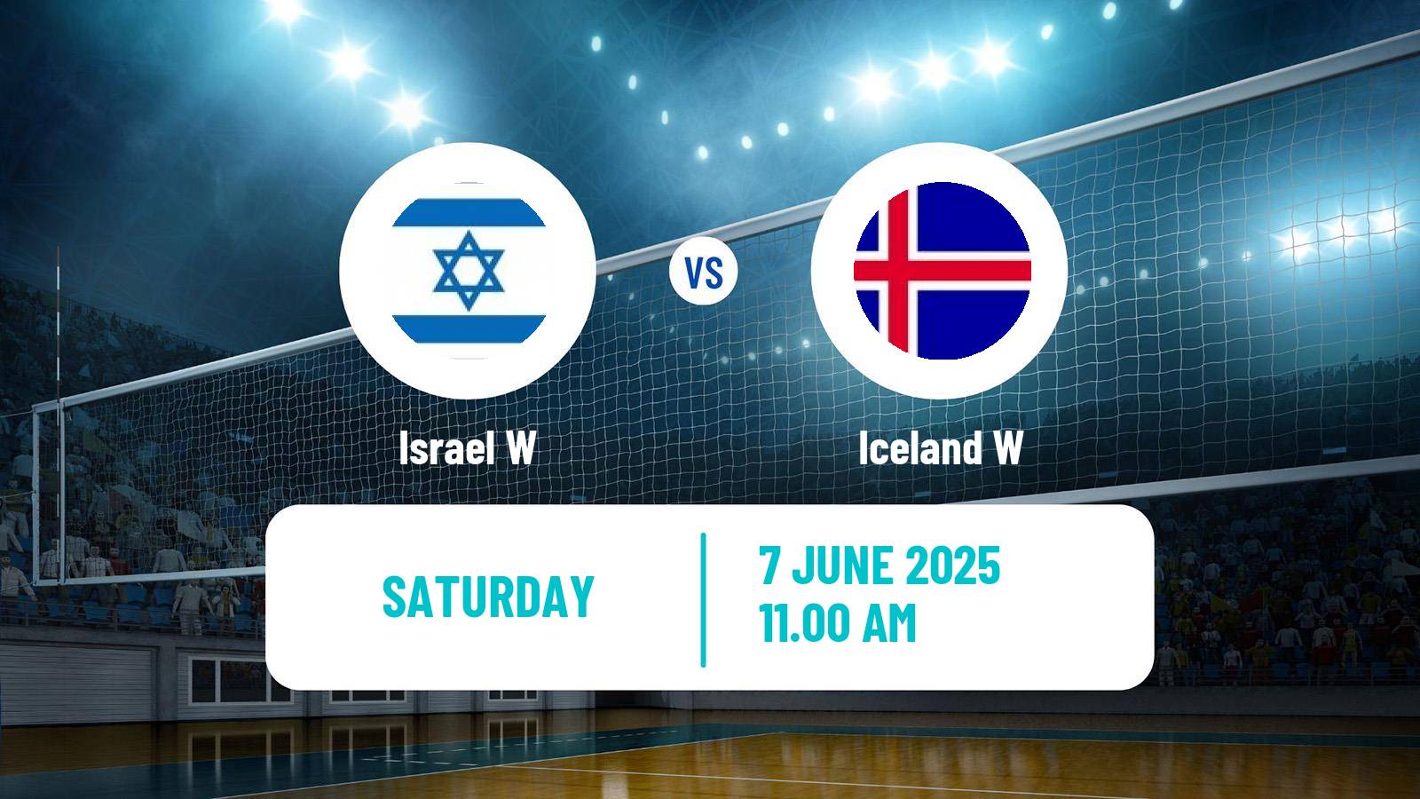 Volleyball Silver European League Volleyball Women Israel W - Iceland W