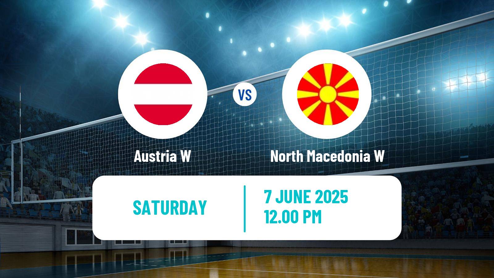 Volleyball Silver European League Volleyball Women Austria W - North Macedonia W