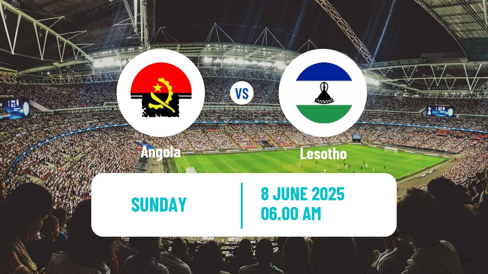 Soccer COSAFA Cup Angola - Lesotho