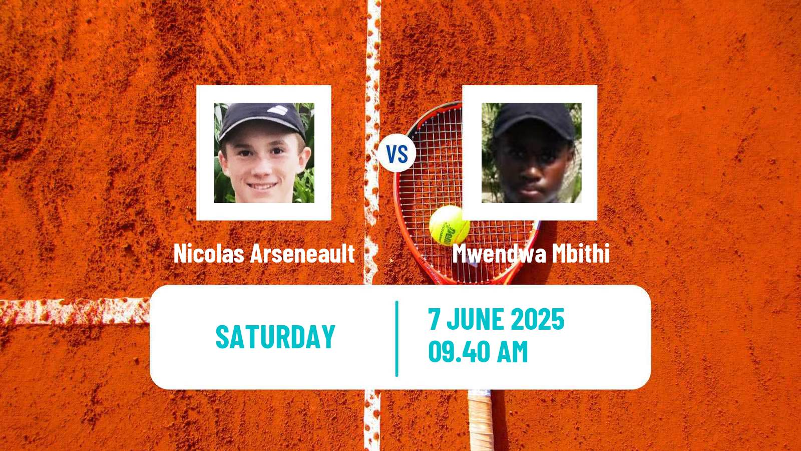Tennis ITF M25 Santo Domingo 3 Men Nicolas Arseneault - Mwendwa Mbithi