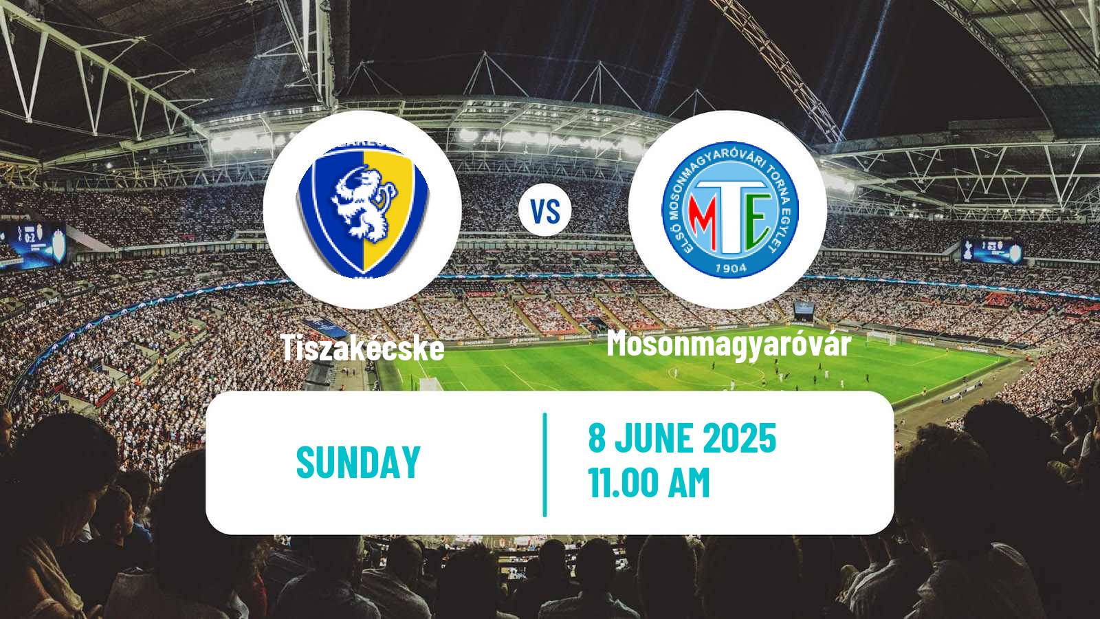 Soccer Hungarian NB III Promotion Play Offs Tiszakécske - Mosonmagyaróvár