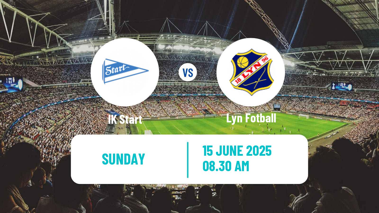 Soccer Norwegian Adeccoligaen Start - Lyn