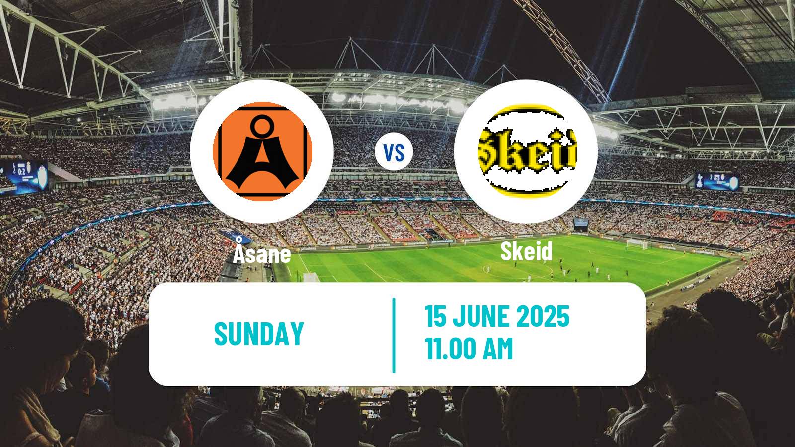 Soccer Norwegian Adeccoligaen Åsane - Skeid
