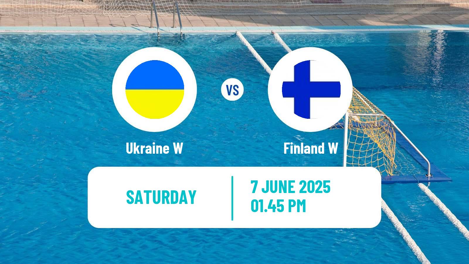 Water polo European Championship Water Polo Women Ukraine W - Finland W