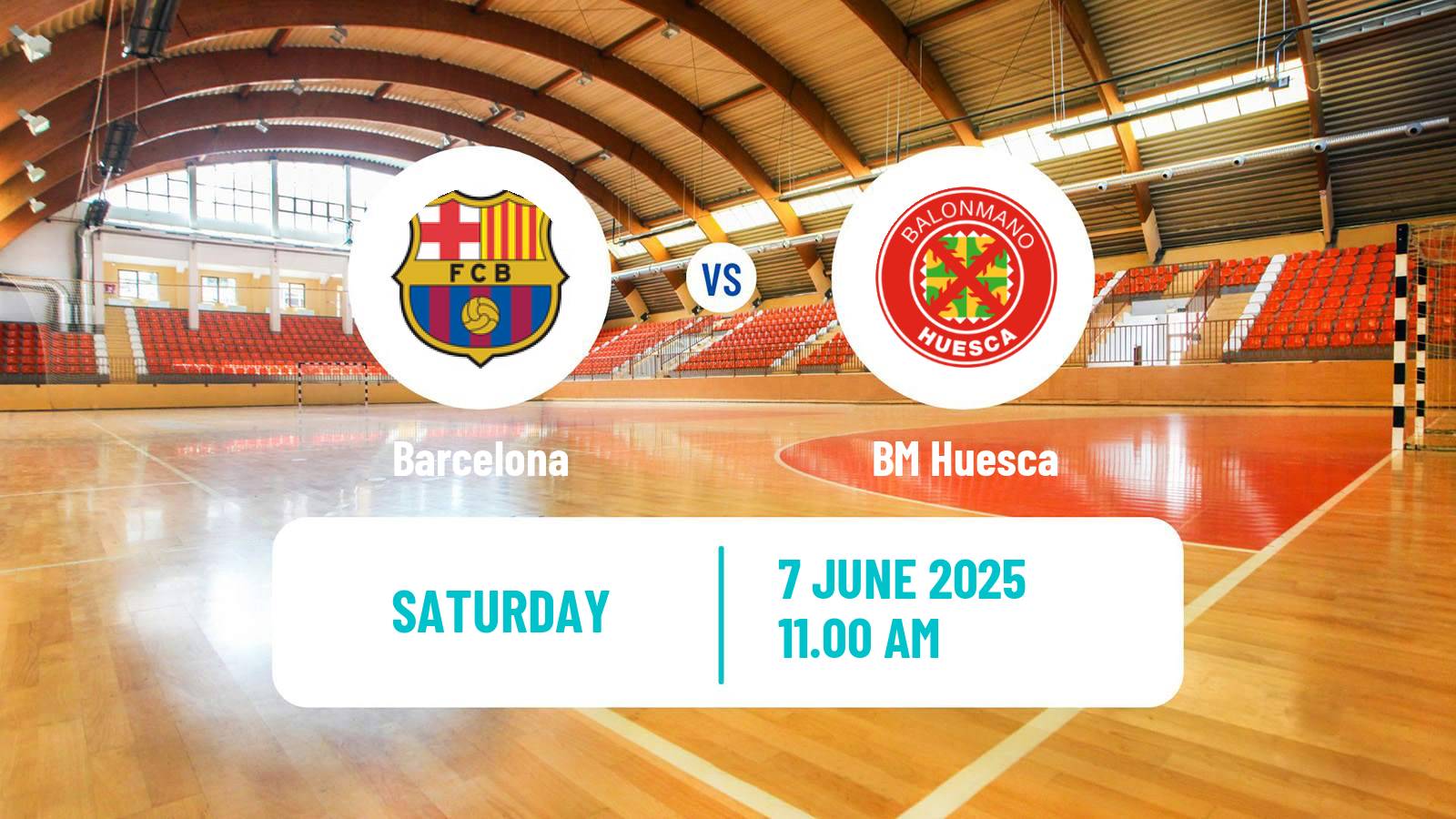 Handball Spanish Copa del Rey Handball Barcelona - BM Huesca