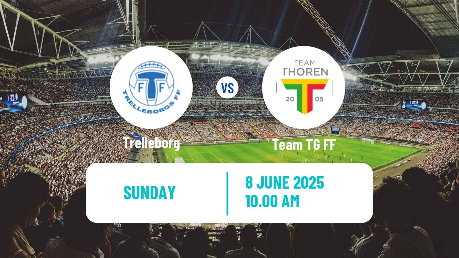 Football Swedish Elitettan Women Trelleborg - Team TG FF