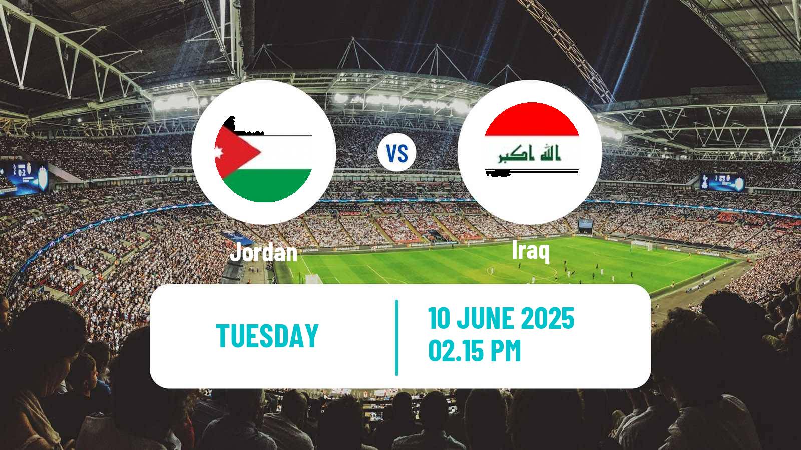 Soccer FIFA World Cup Jordan - Iraq
