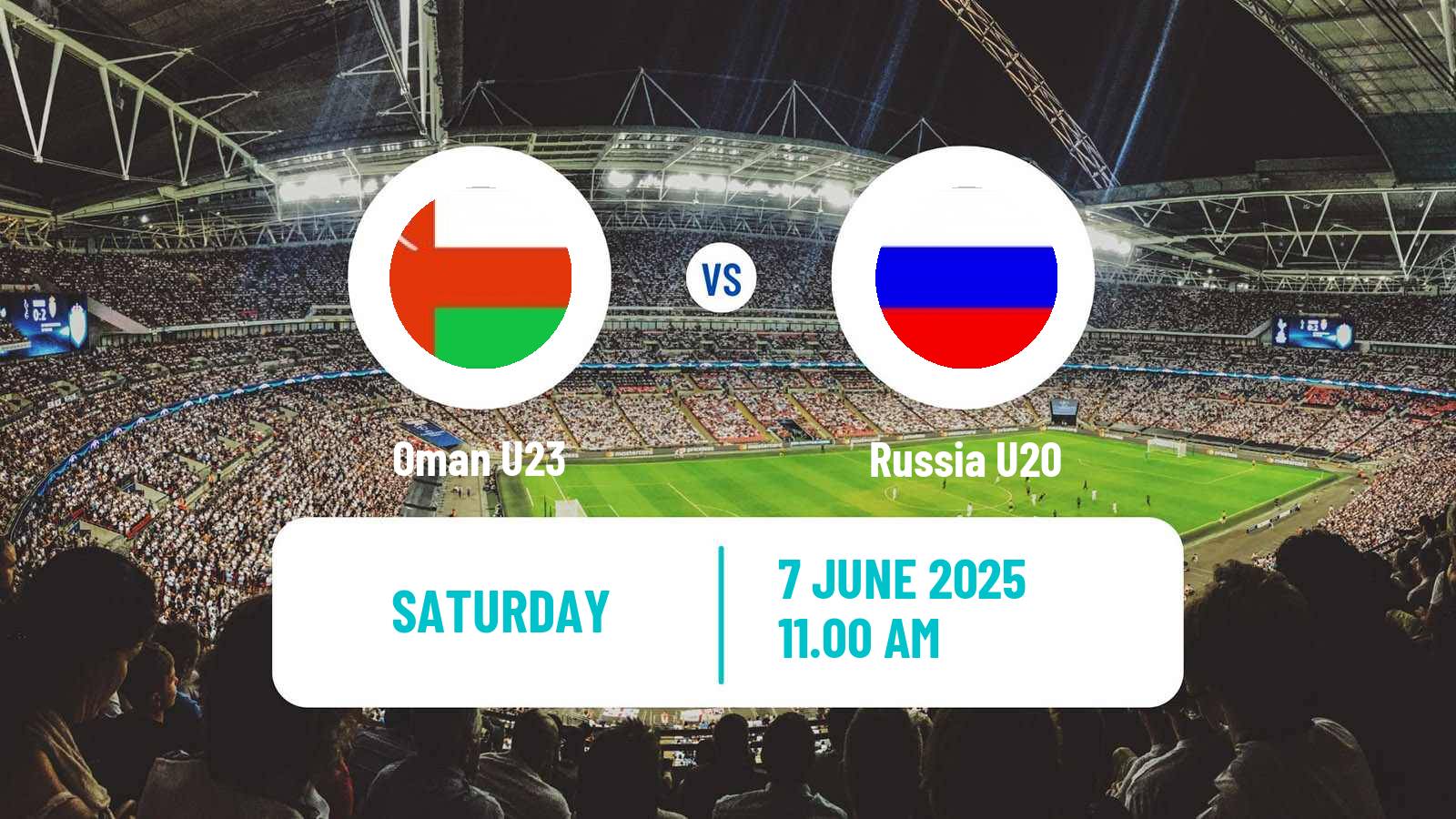 Soccer Friendly Oman U23 - Russia U20