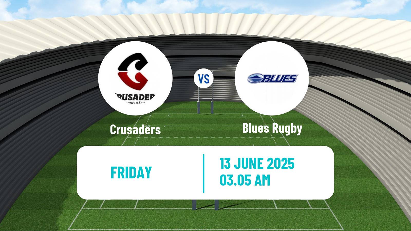 Rugby union Super Rugby Crusaders - Blues