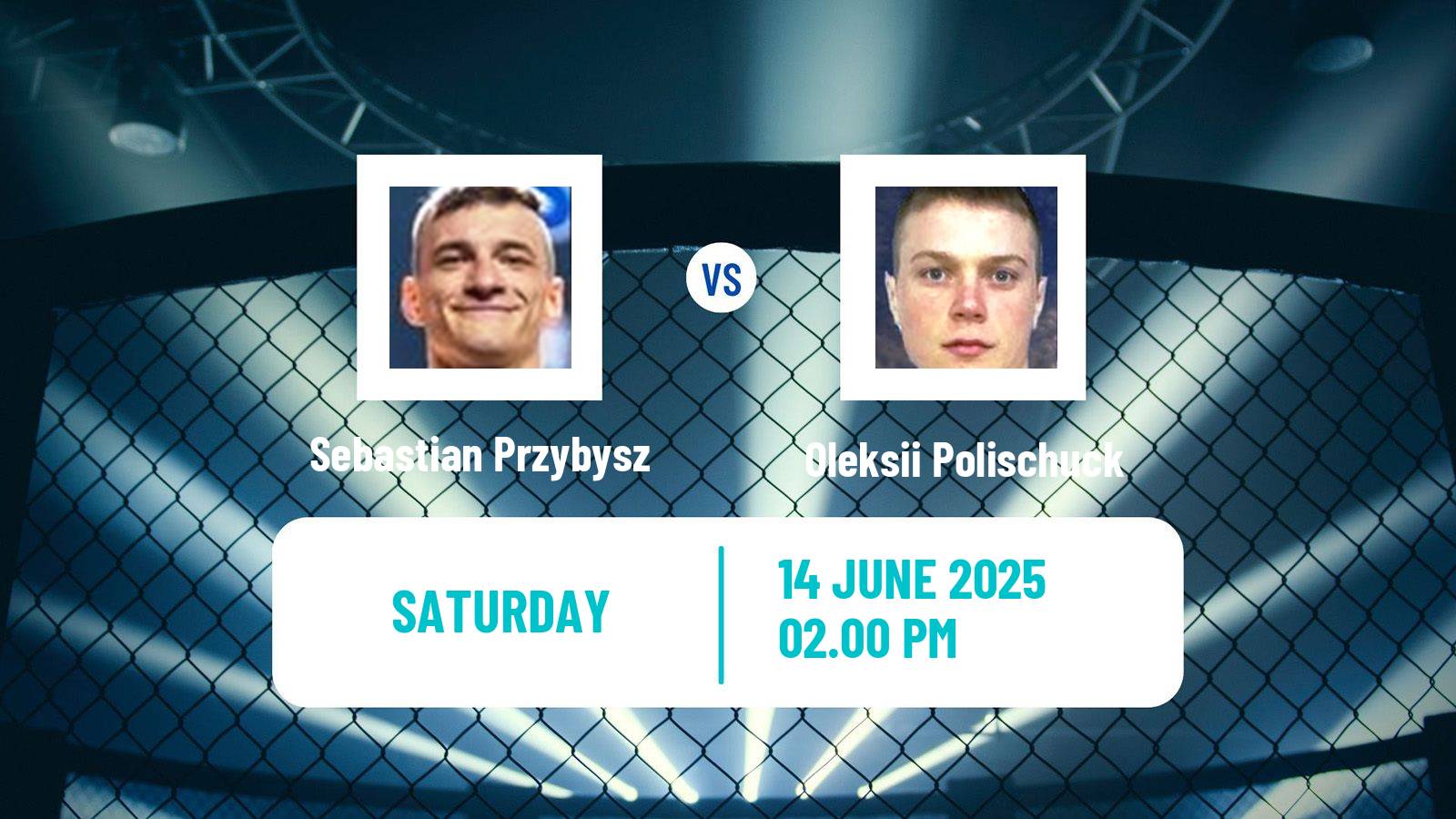 MMA Bantamweight Ksw Men Sebastian Przybysz - Oleksii Polischuck