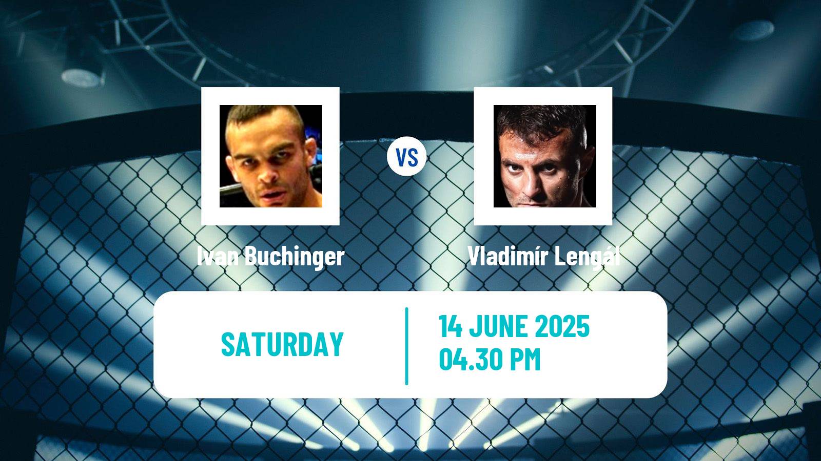 MMA Lightweight Oktagon Men Ivan Buchinger - Vladimír Lengál