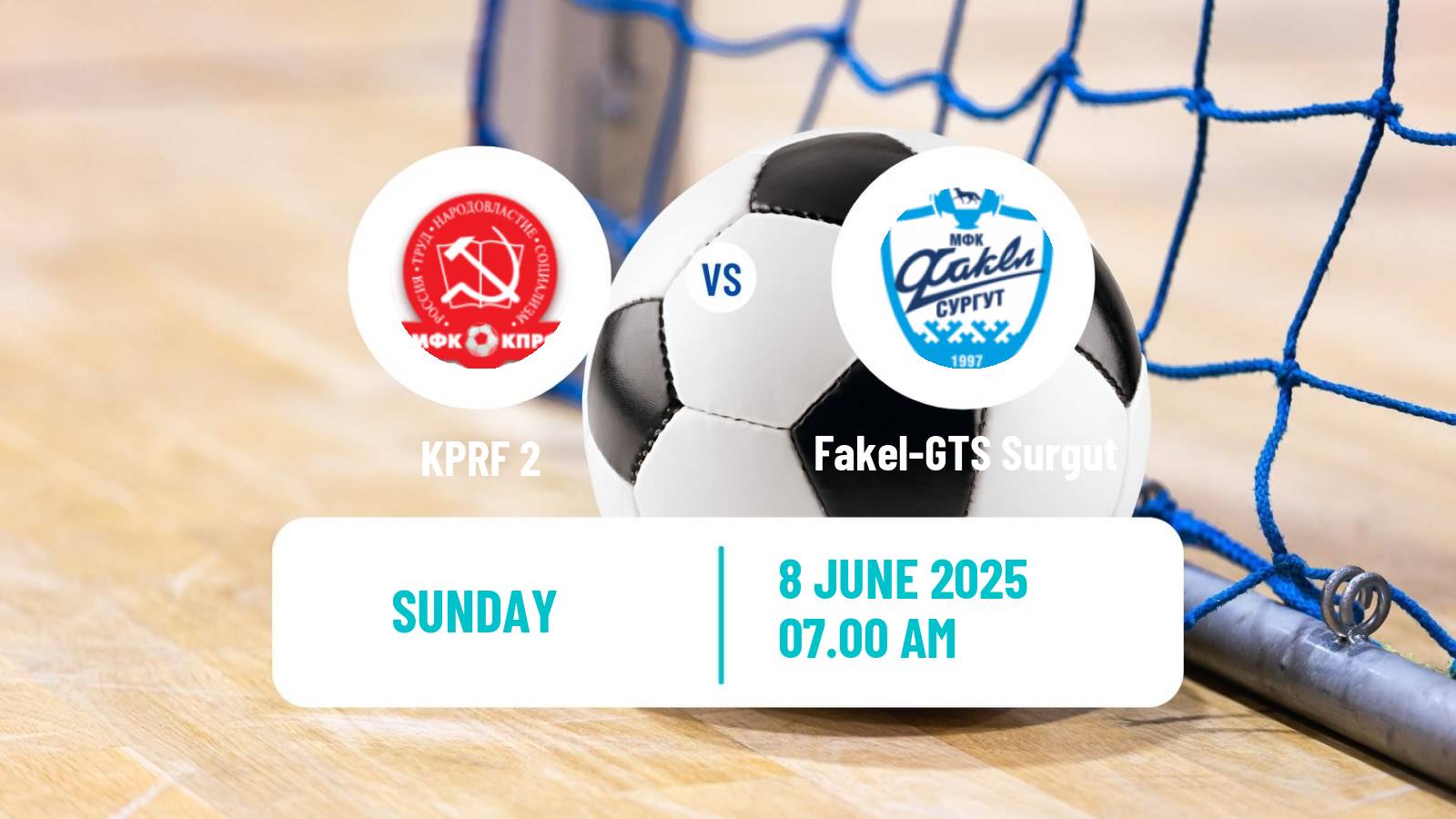 Futsal Russian Second Division Futsal KPRF 2 - Fakel-GTS Surgut