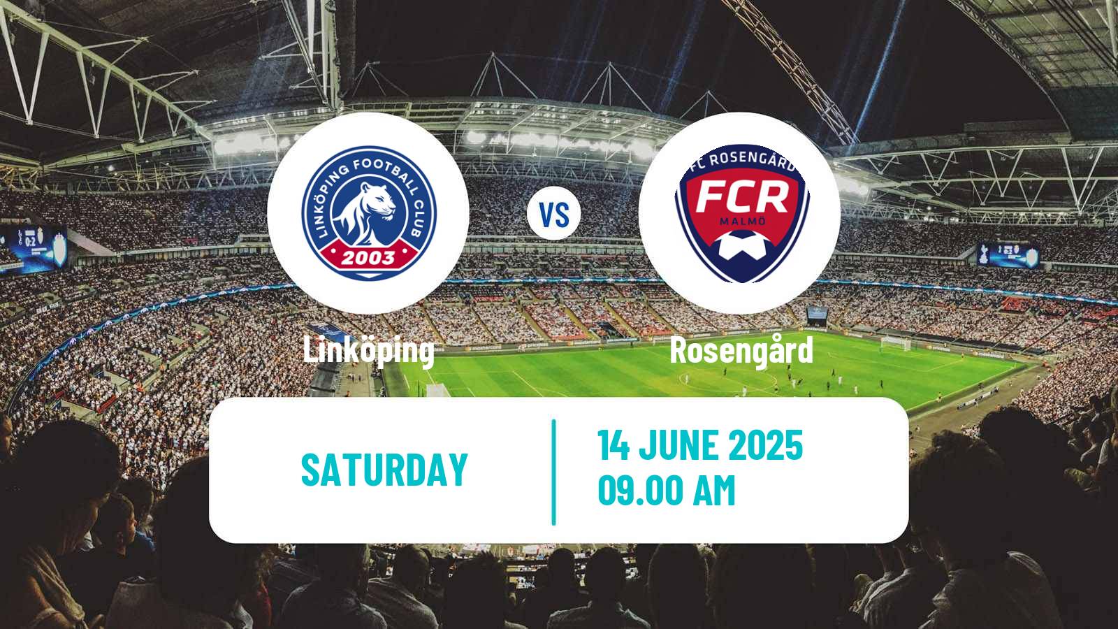 Soccer Swedish Allsvenskan Women Linköping - Rosengård