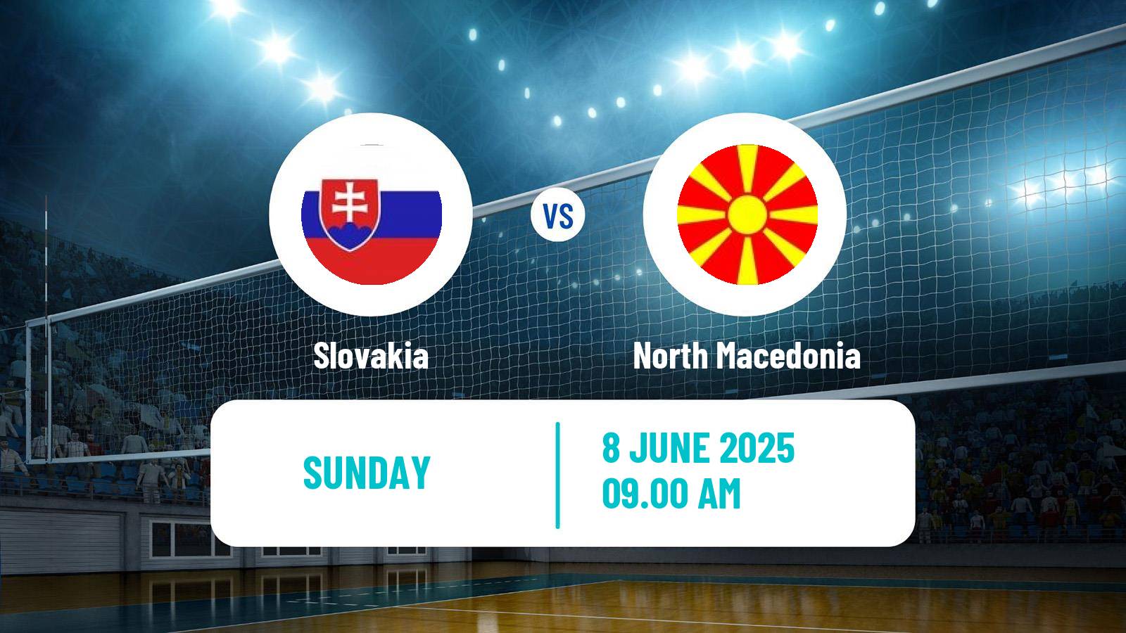 Volleyball Golden European League Volleyball Slovakia - North Macedonia