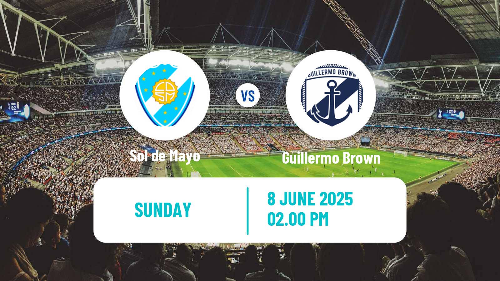 Soccer Argentinian Torneo Federal Sol de Mayo - Guillermo Brown