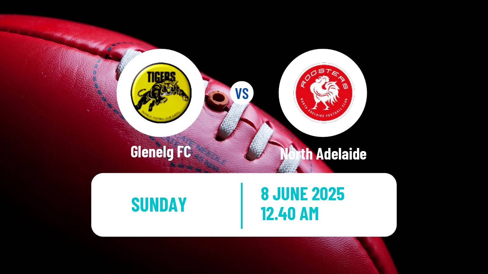 Aussie rules SANFL Glenelg - North Adelaide