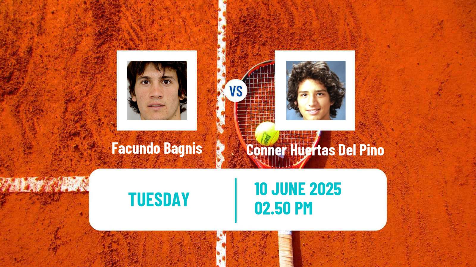 Tennis Santa Fe Challenger Men Facundo Bagnis - Conner Huertas Del Pino