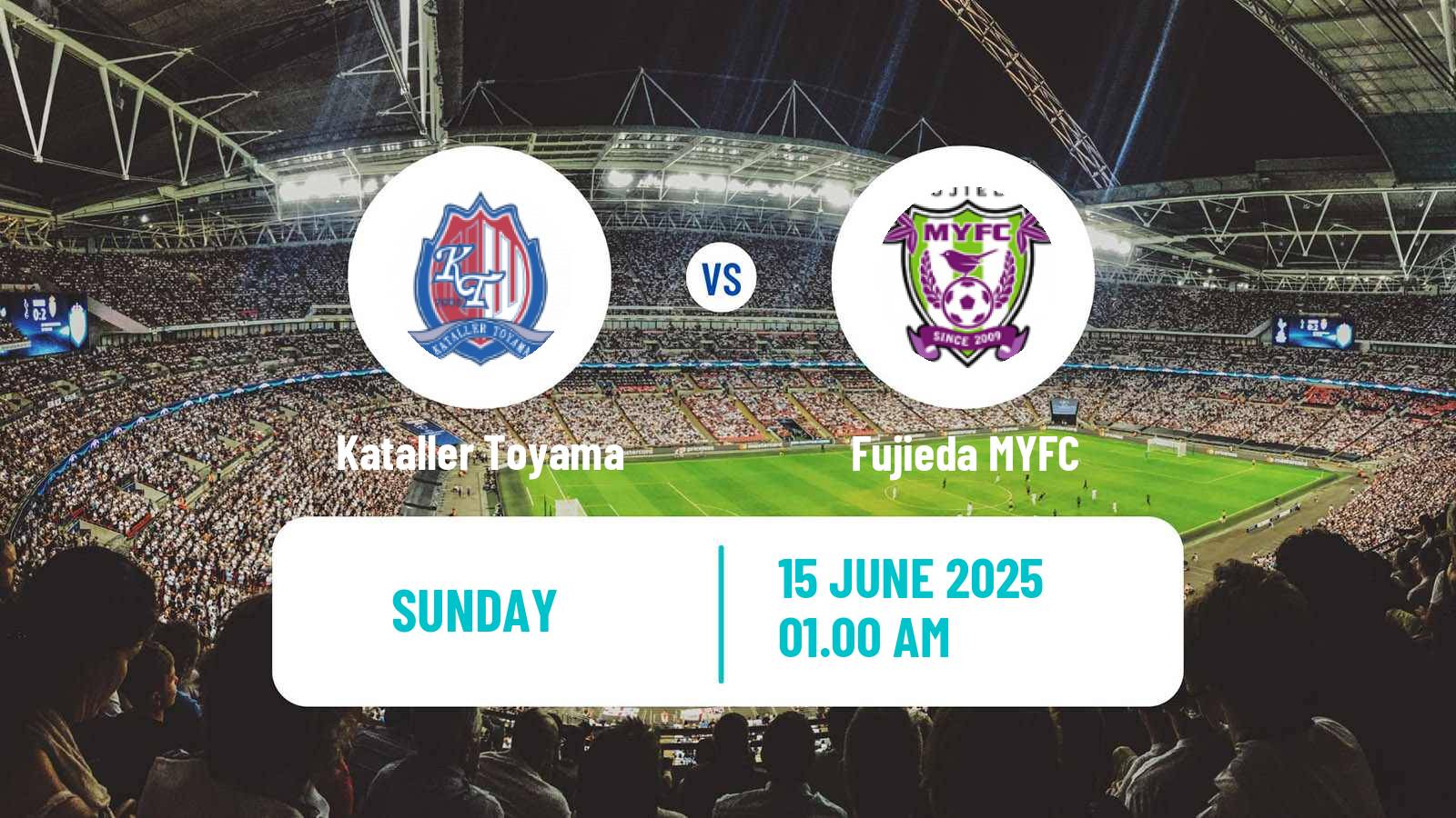 Soccer Japan J2 League Kataller Toyama - Fujieda MYFC