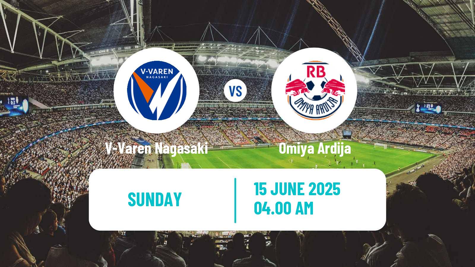 Soccer Japan J2 League V-Varen Nagasaki - Omiya Ardija