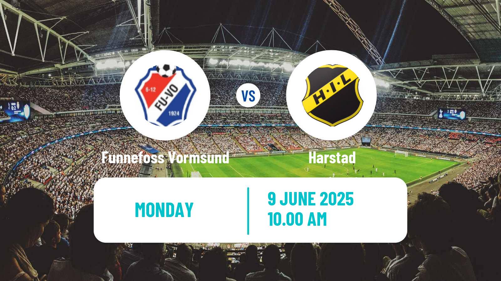 Soccer Norwegian Division 3 - Group 1 Funnefoss Vormsund - Harstad