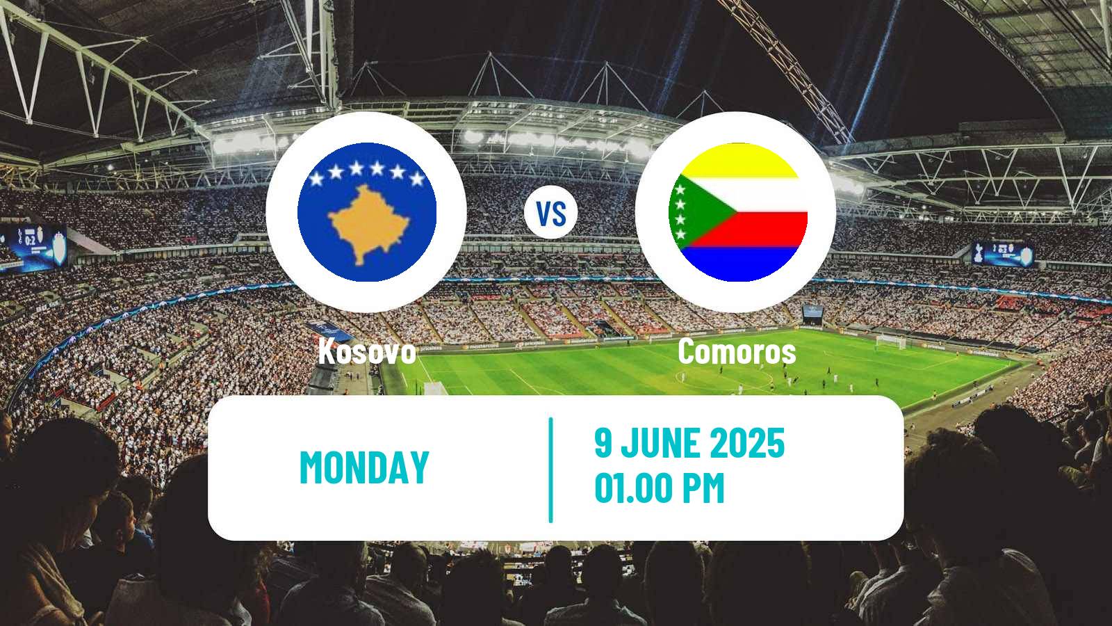 Soccer Friendly Kosovo - Comoros