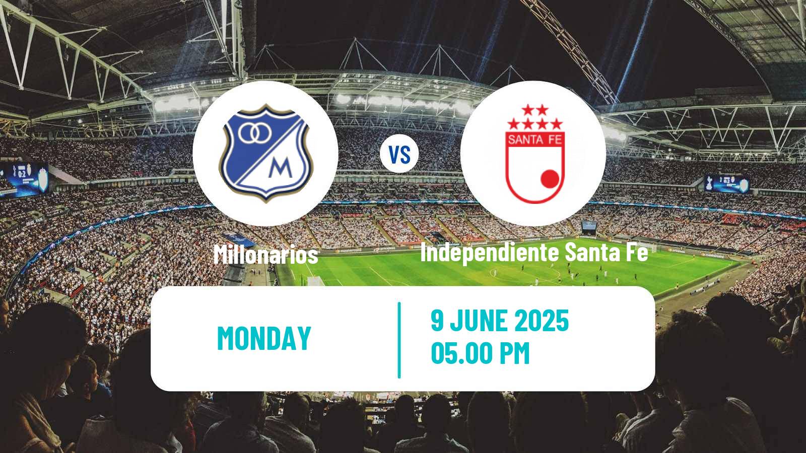 Soccer Colombian Liga Women Millonarios - Independiente Santa Fe