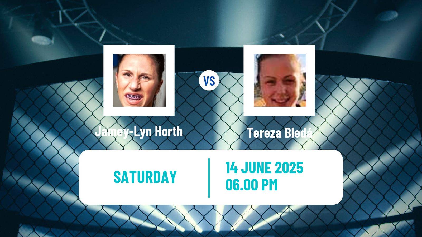MMA Flyweight UFC Women Jamey-Lyn Horth - Tereza Bledá
