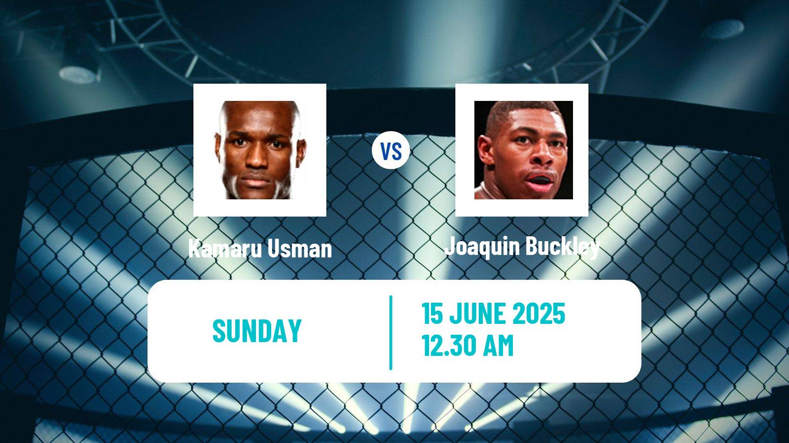 MMA Welterweight UFC Men Kamaru Usman - Joaquin Buckley