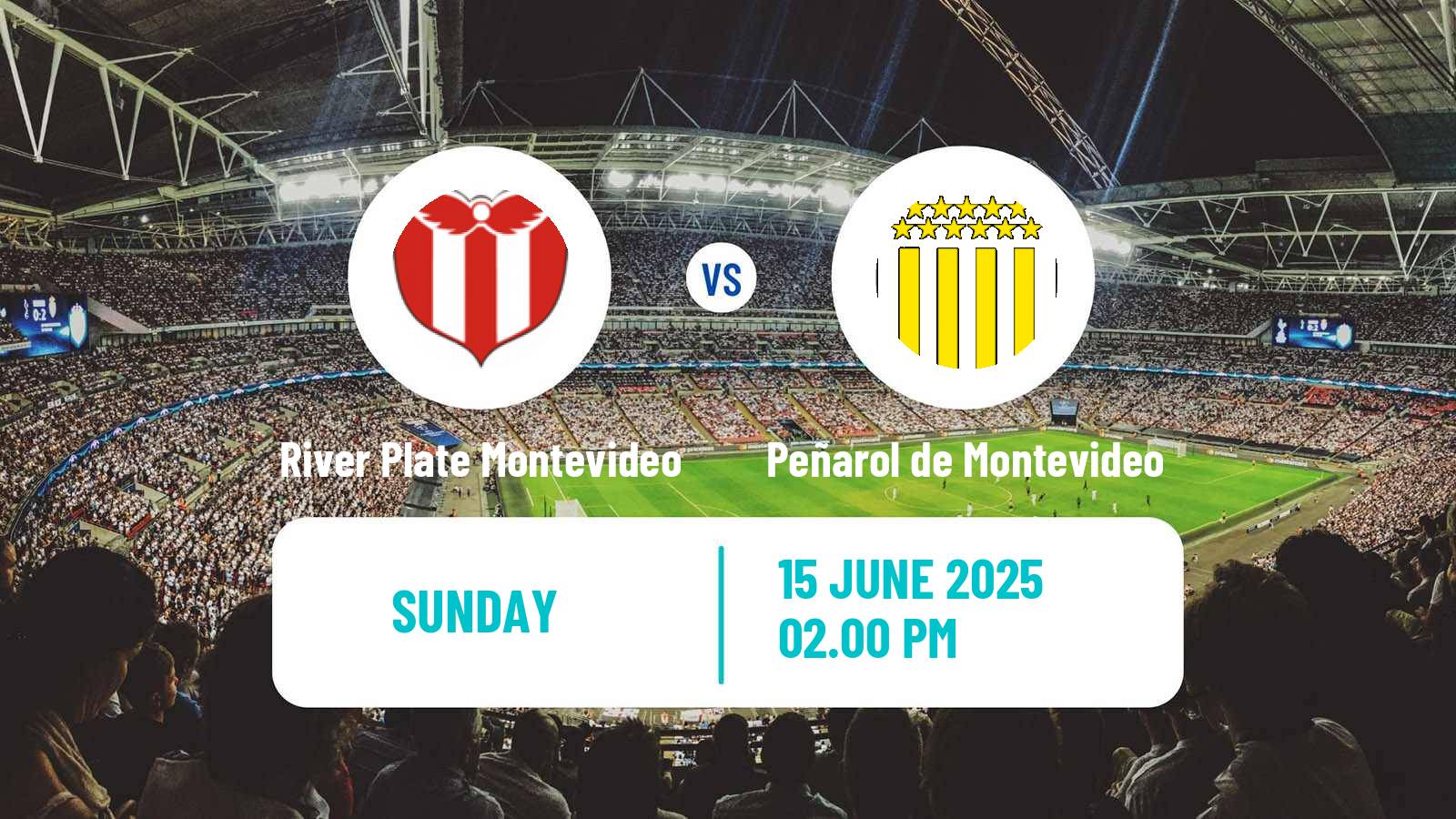 Soccer Uruguayan Primera Division River Plate Montevideo - Peñarol de Montevideo