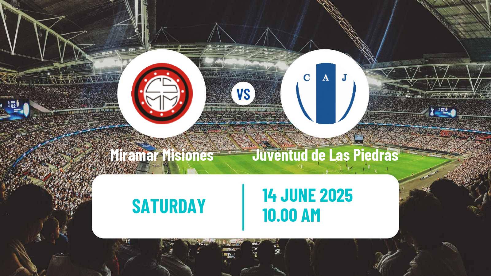 Soccer Uruguayan Primera Division Miramar Misiones - Juventud de Las Piedras