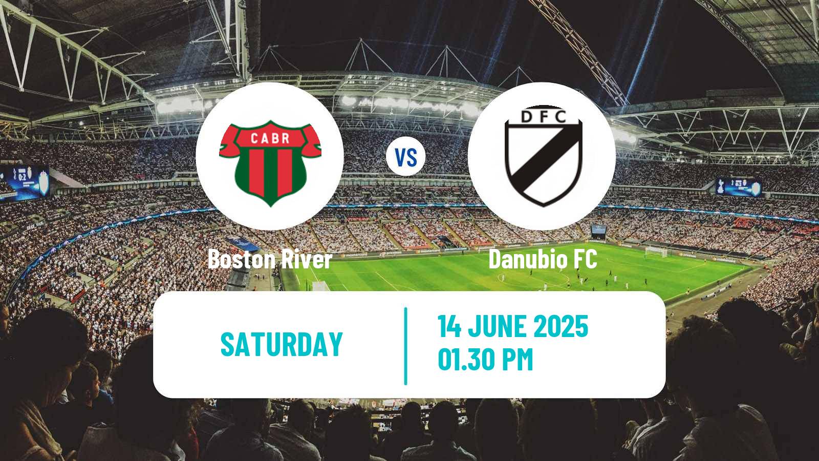Soccer Uruguayan Primera Division Boston River - Danubio