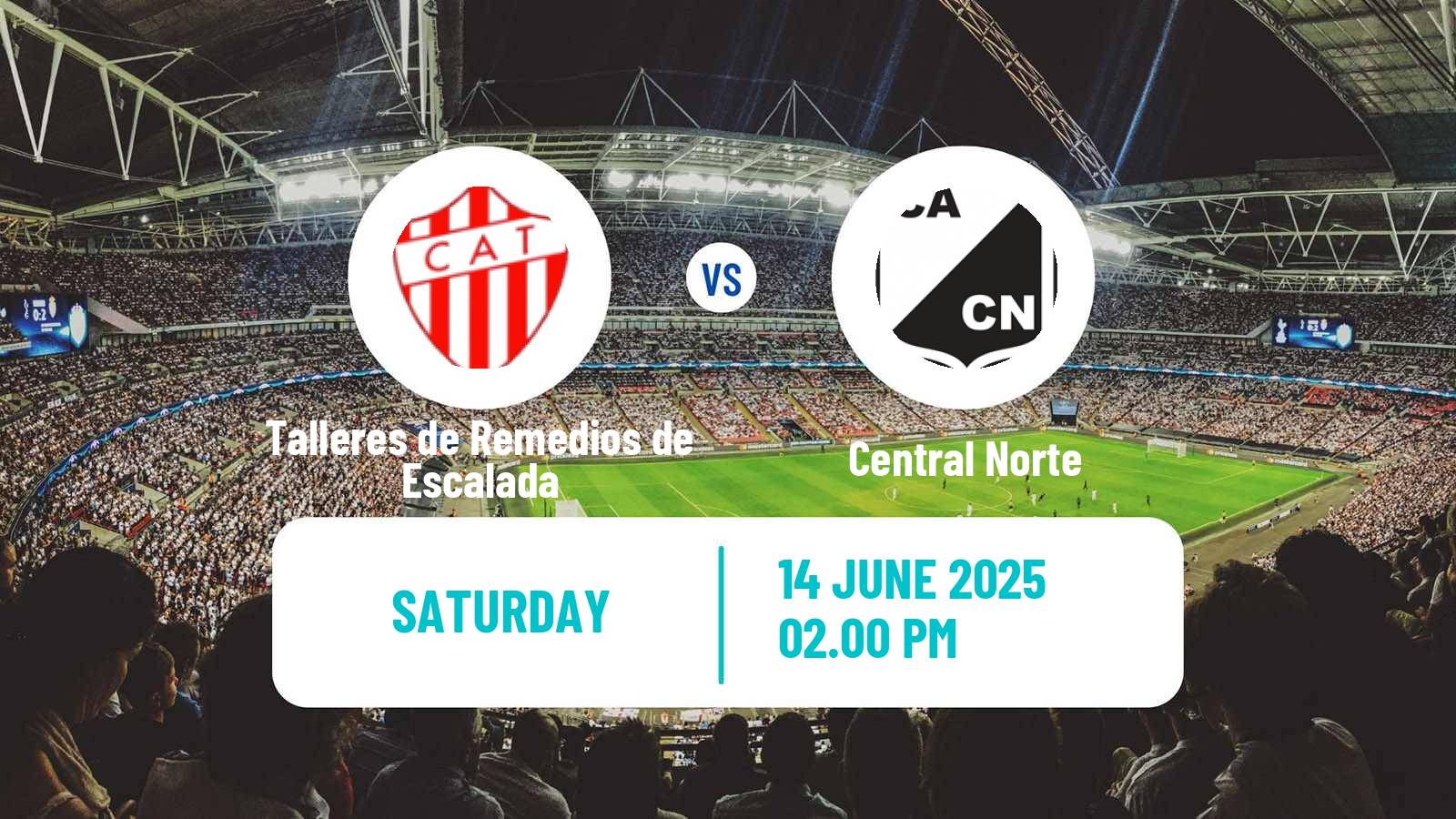Football Argentinian Primera Nacional Talleres de Remedios de Escalada - Central Norte