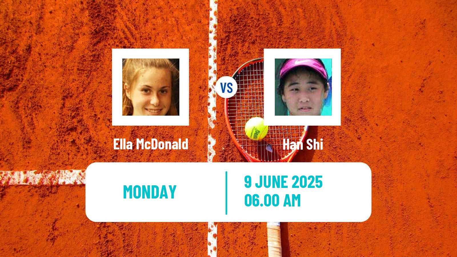 Tennis Ilkley Challenger Women Ella McDonald - Han Shi