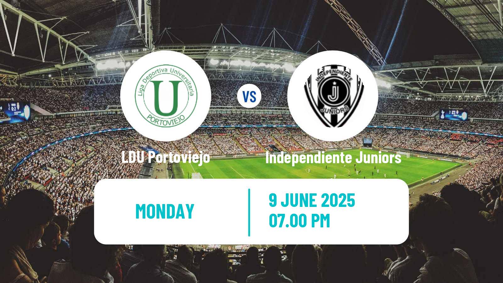 Soccer Ecuadorian Copa LDU Portoviejo - Independiente Juniors