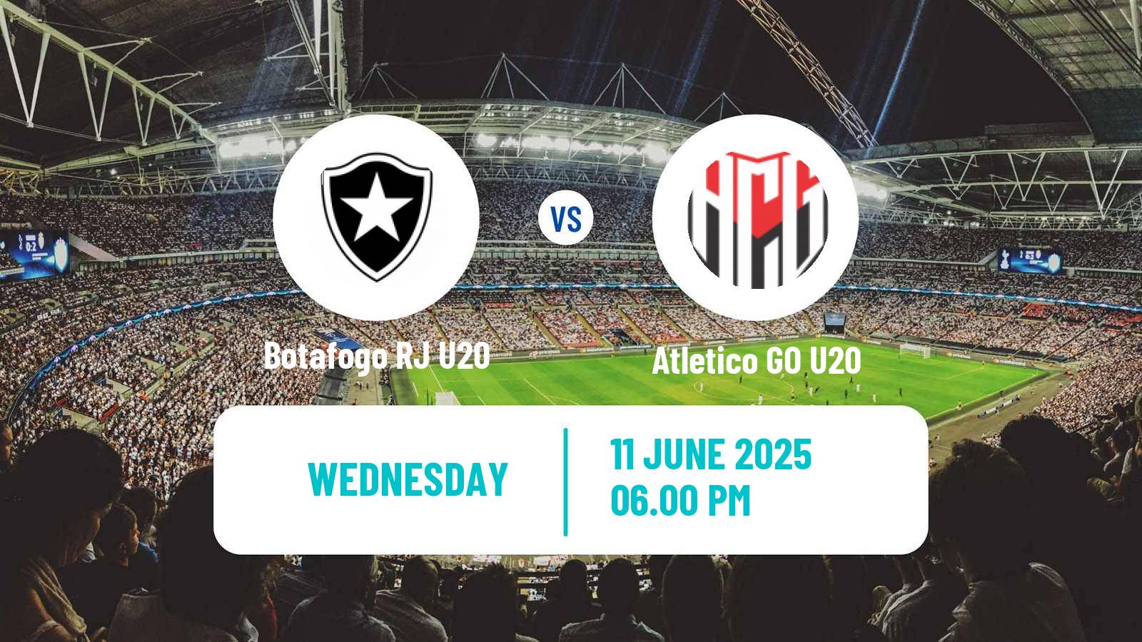 Soccer Brasileiro U20 Botafogo RJ U20 - Atletico GO U20