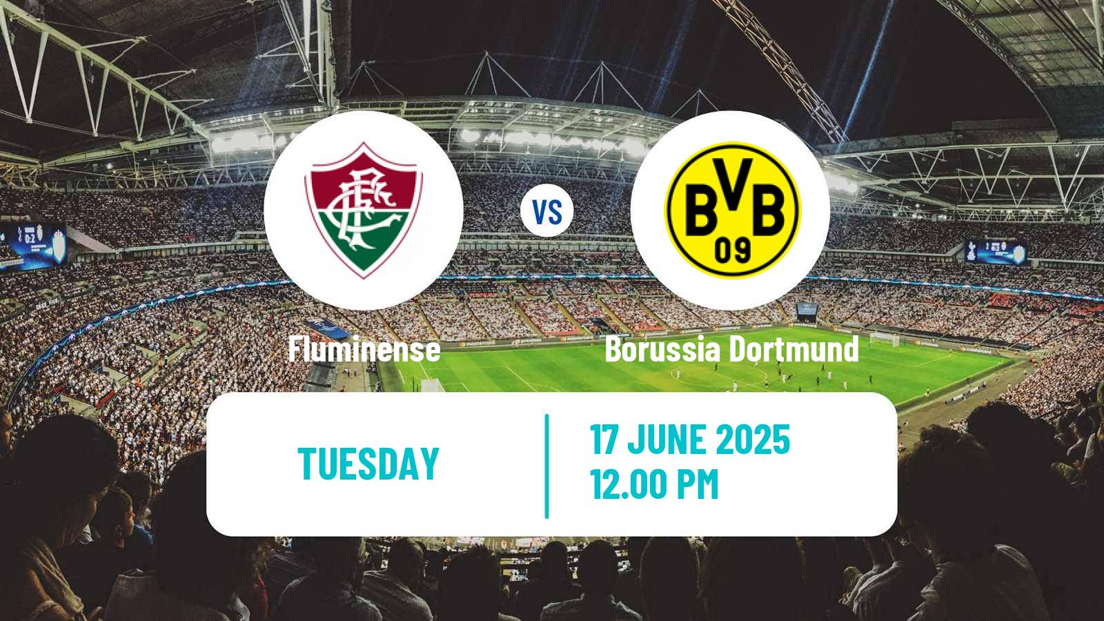 Soccer FIFA Club World Cup Fluminense - Borussia Dortmund