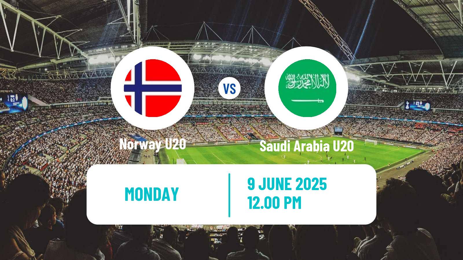 Soccer Friendly Norway U20 - Saudi Arabia U20