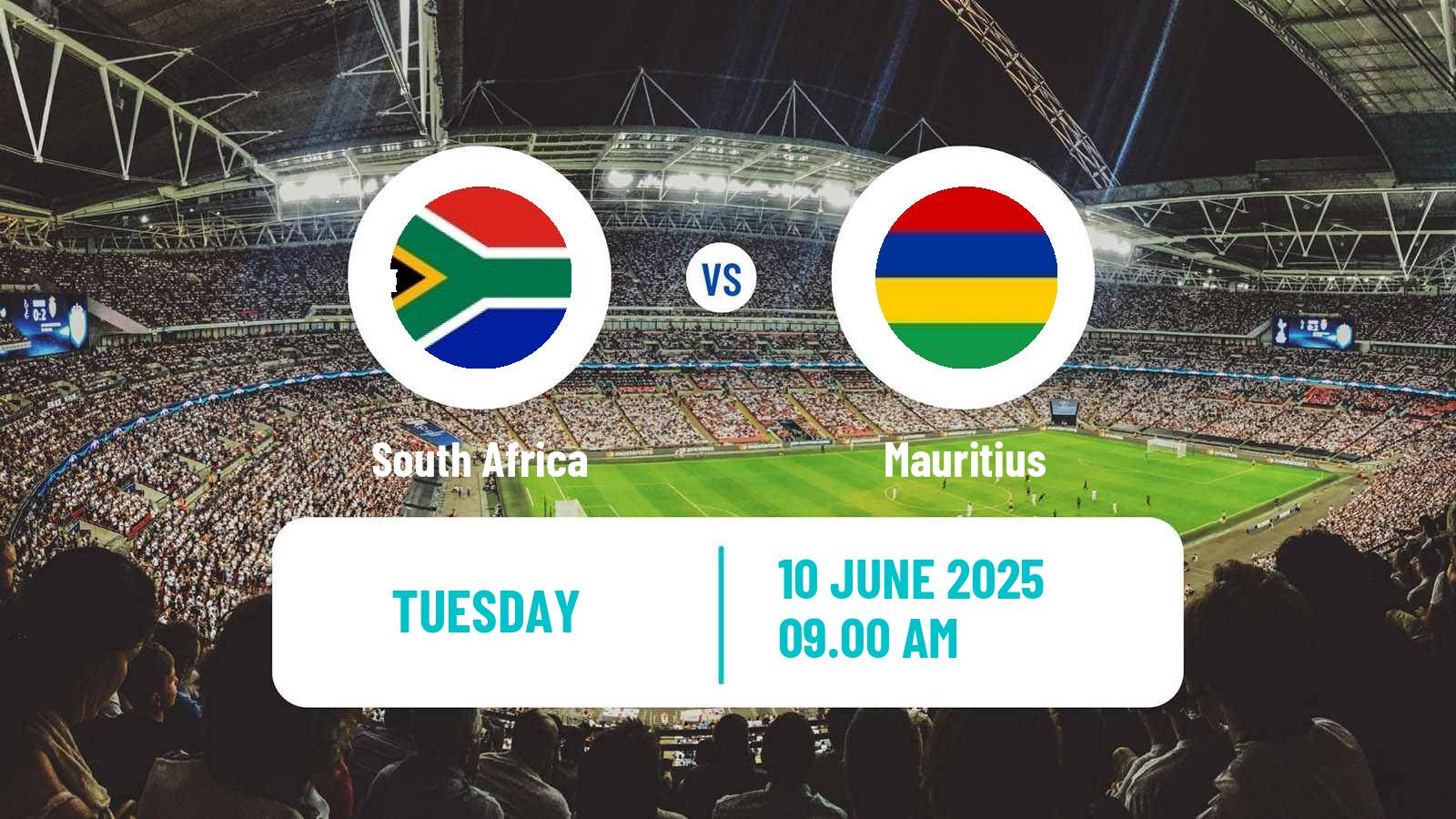 Soccer COSAFA Cup South Africa - Mauritius