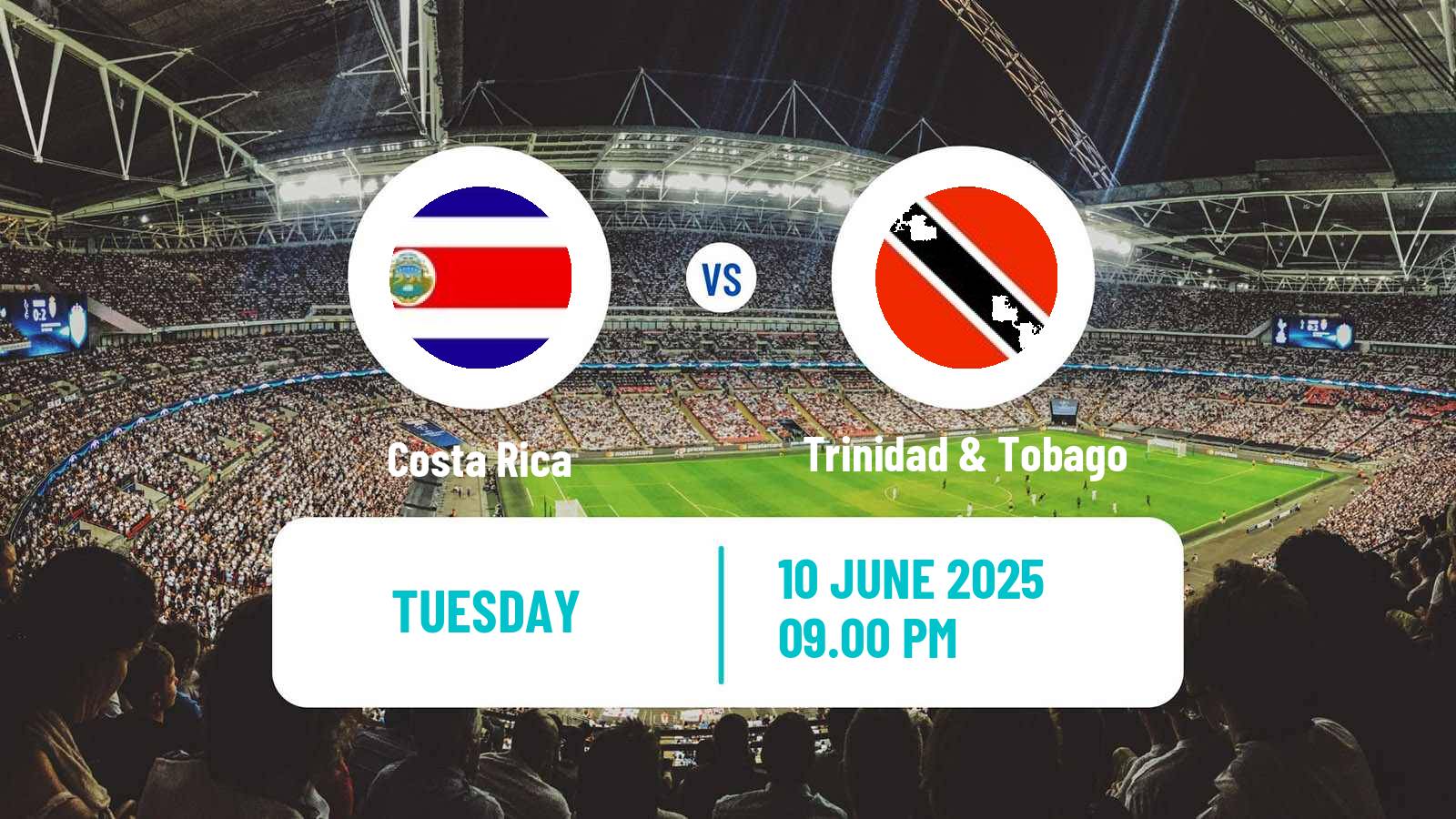 Soccer FIFA World Cup Costa Rica - Trinidad & Tobago