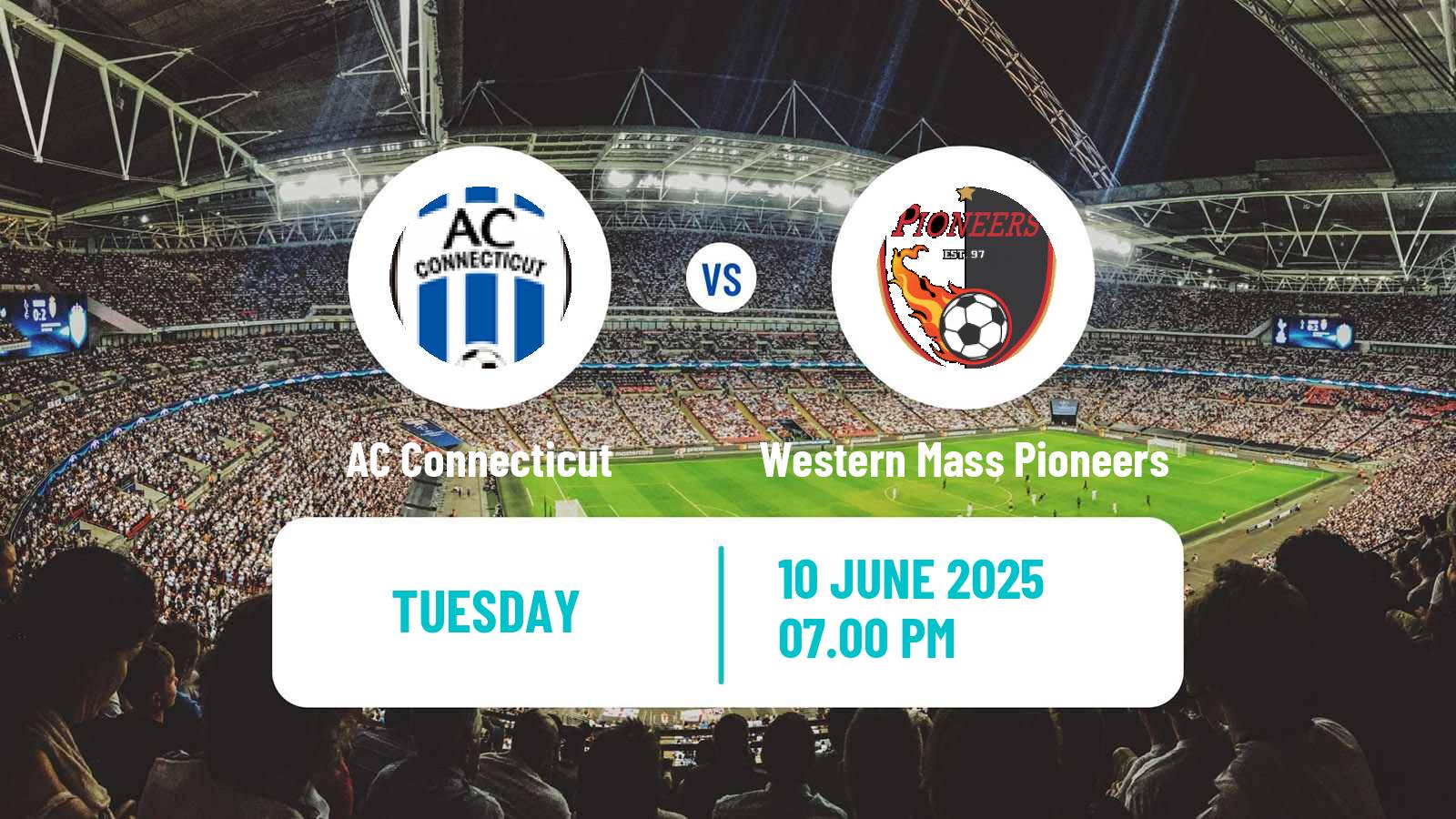 Soccer USL League Two AC Connecticut - Western Mass Pioneers
