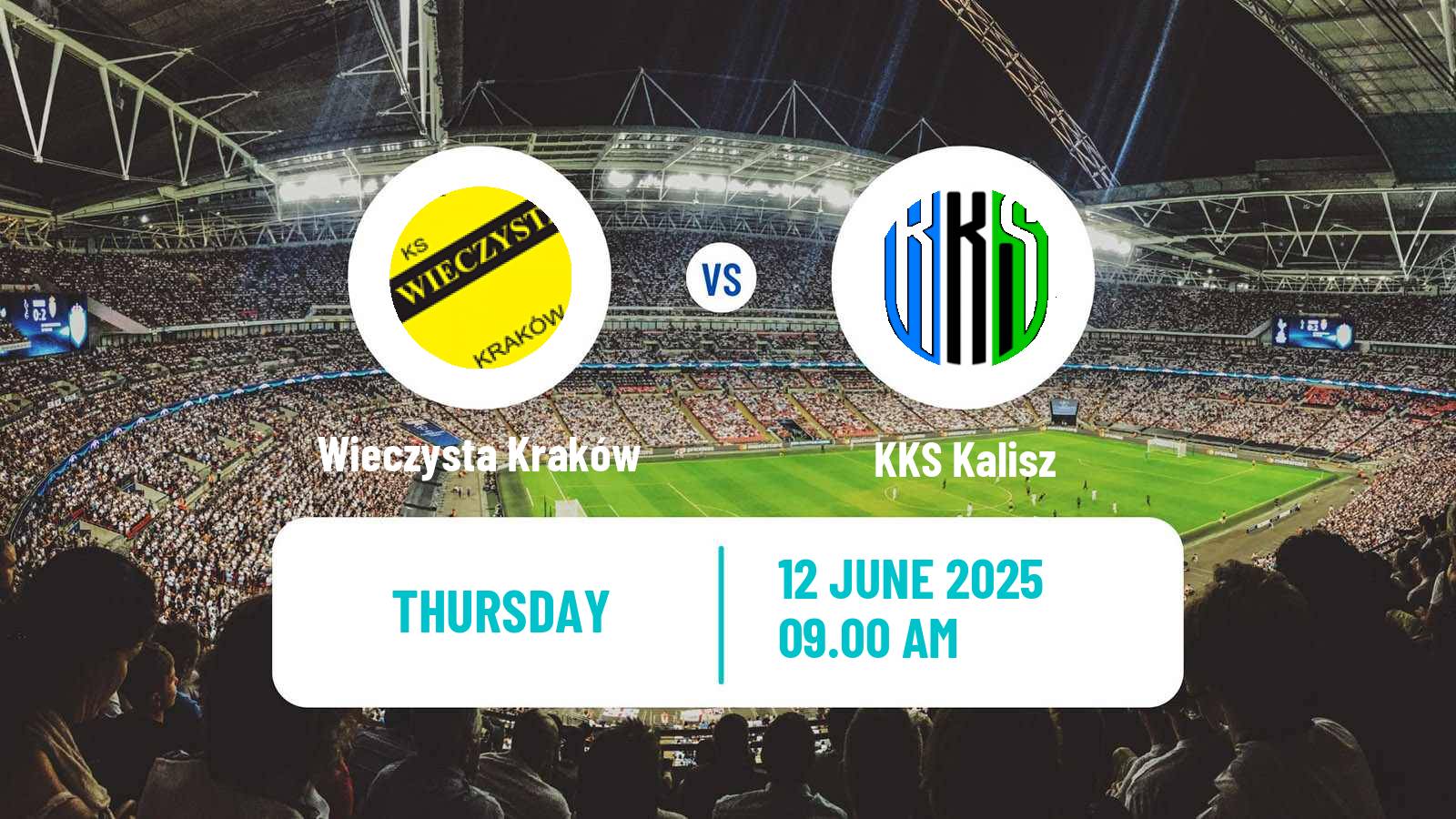 Soccer Polish Division 2 Wieczysta Kraków - KKS Kalisz
