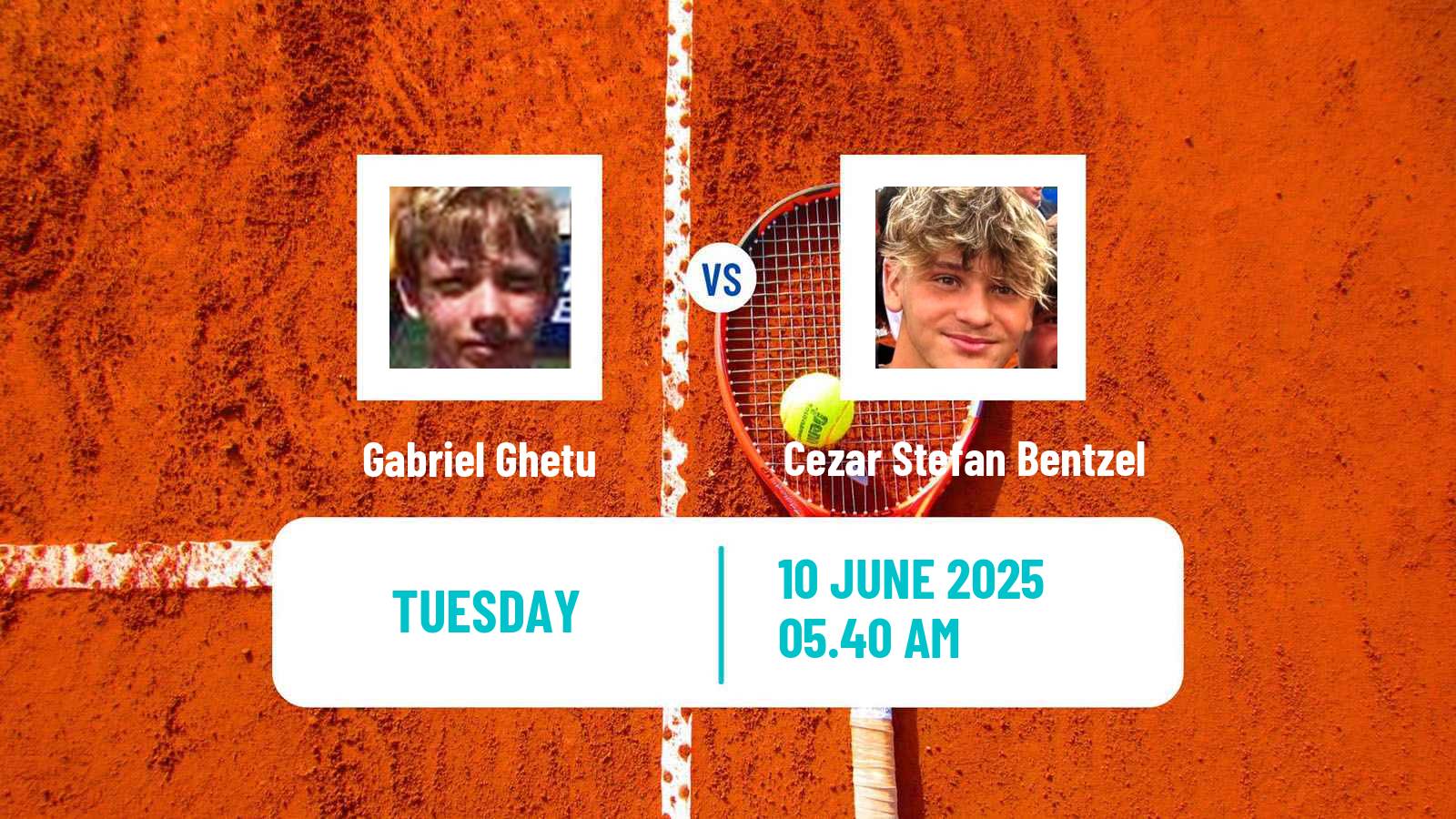 Tennis ITF M15 Oradea Men Gabriel Ghetu - Cezar Stefan Bentzel